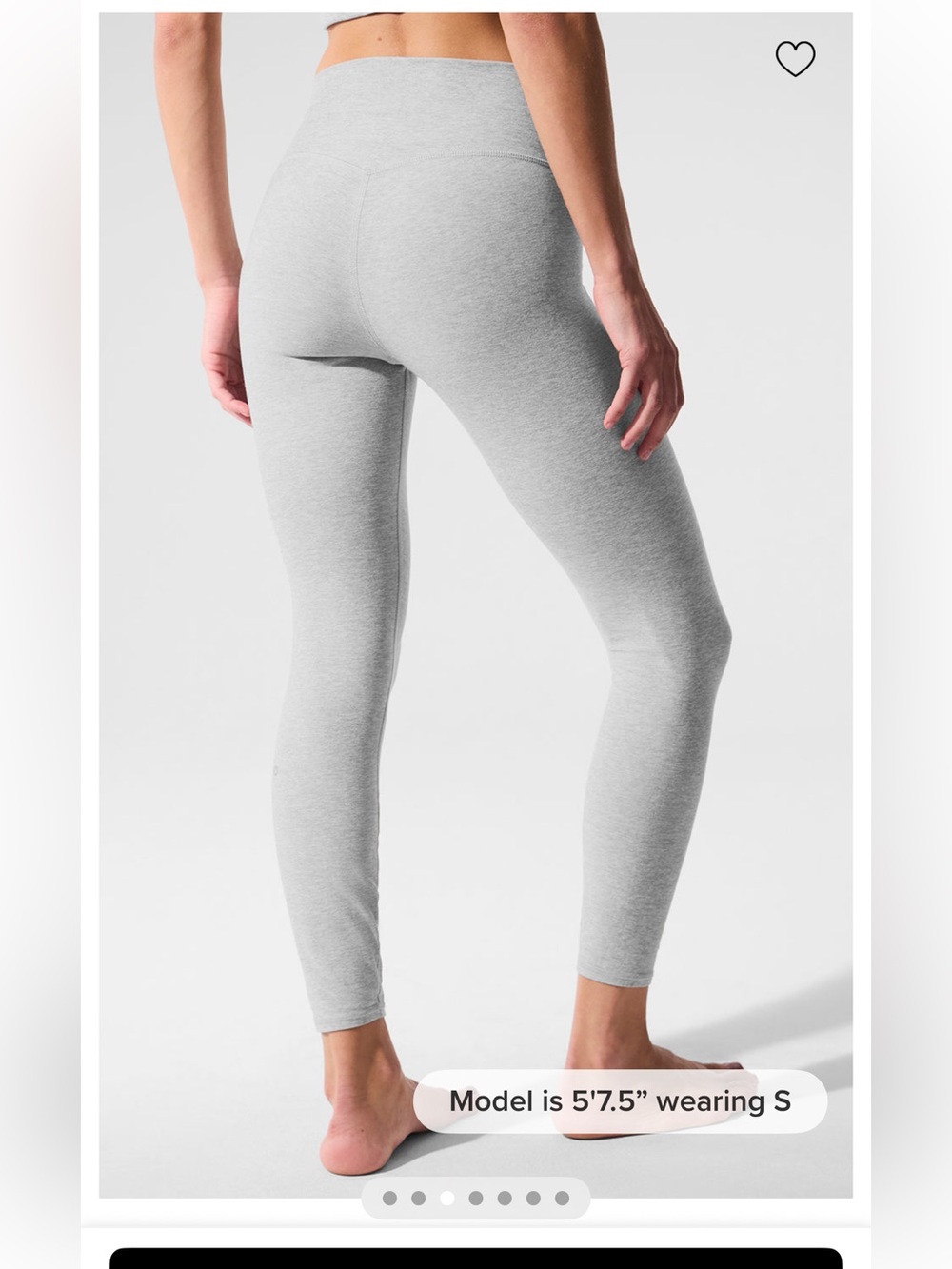 Alosoft high waist 7/8 legging